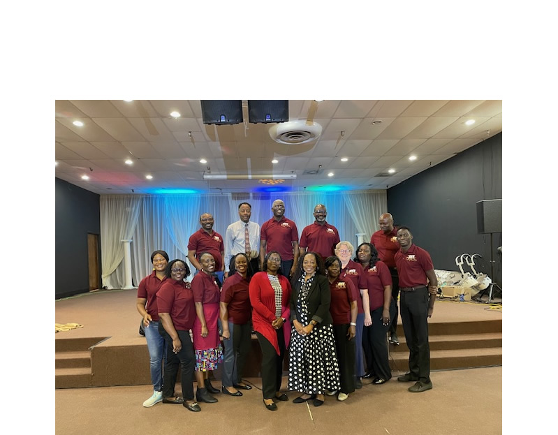 Anglican Youth Fellowship poses during one stop in the United States.