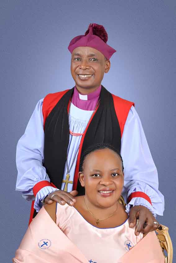 Bishop Zoreka and his wife