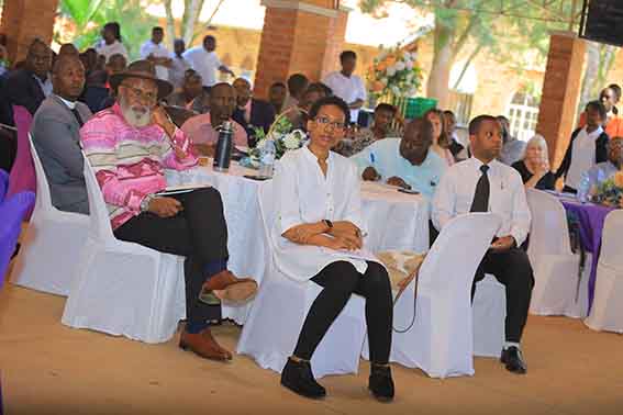 People who attended the congress. Front-left, wearing hat is Zac Niringiye, a former Anglican assistant bishop of Kampala