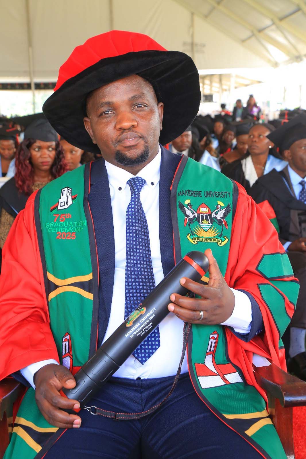 Masiga acquired his PhD from Makerere University