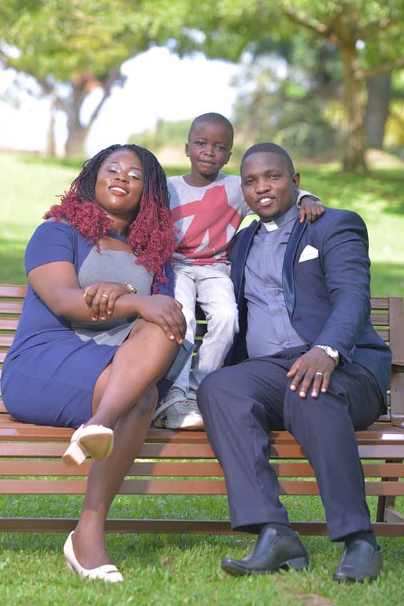 Masiga and his family
