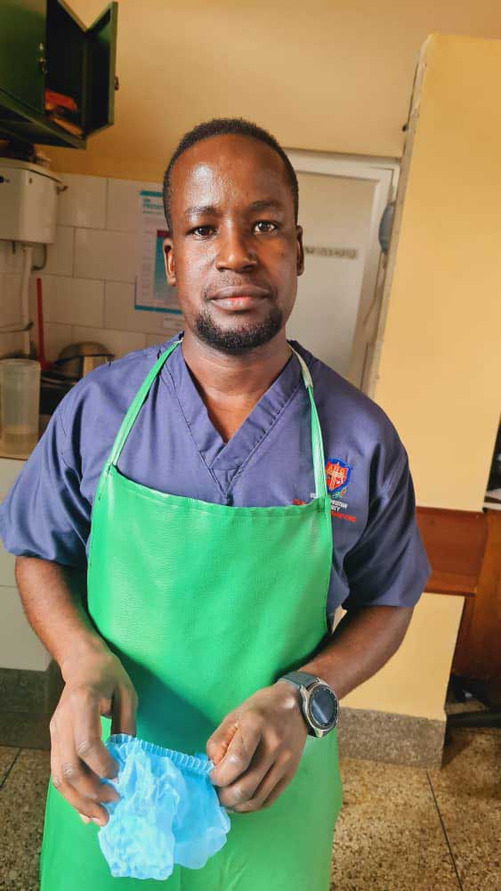 Mugabi after one his practical class sessions