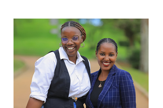 Agira Birungi and Namara Kezia.