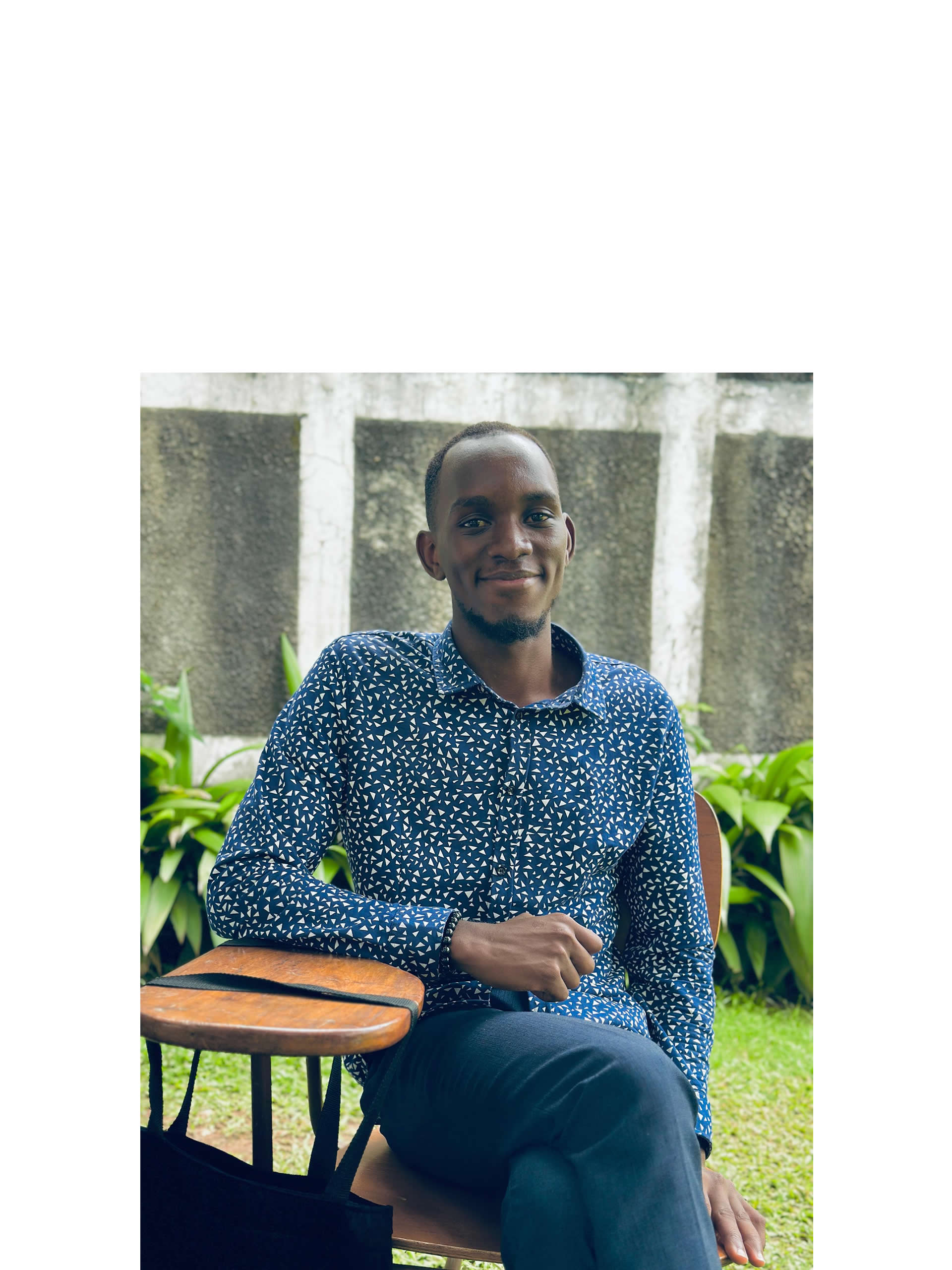 Denison Ssekiziyivu is a year-three student in UCU’s School of Business and already employed by a bank.