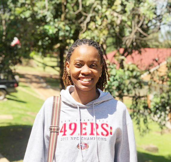 Tirzah Atwiine graduated with a First Class in Computer Science at UCU on July 4.