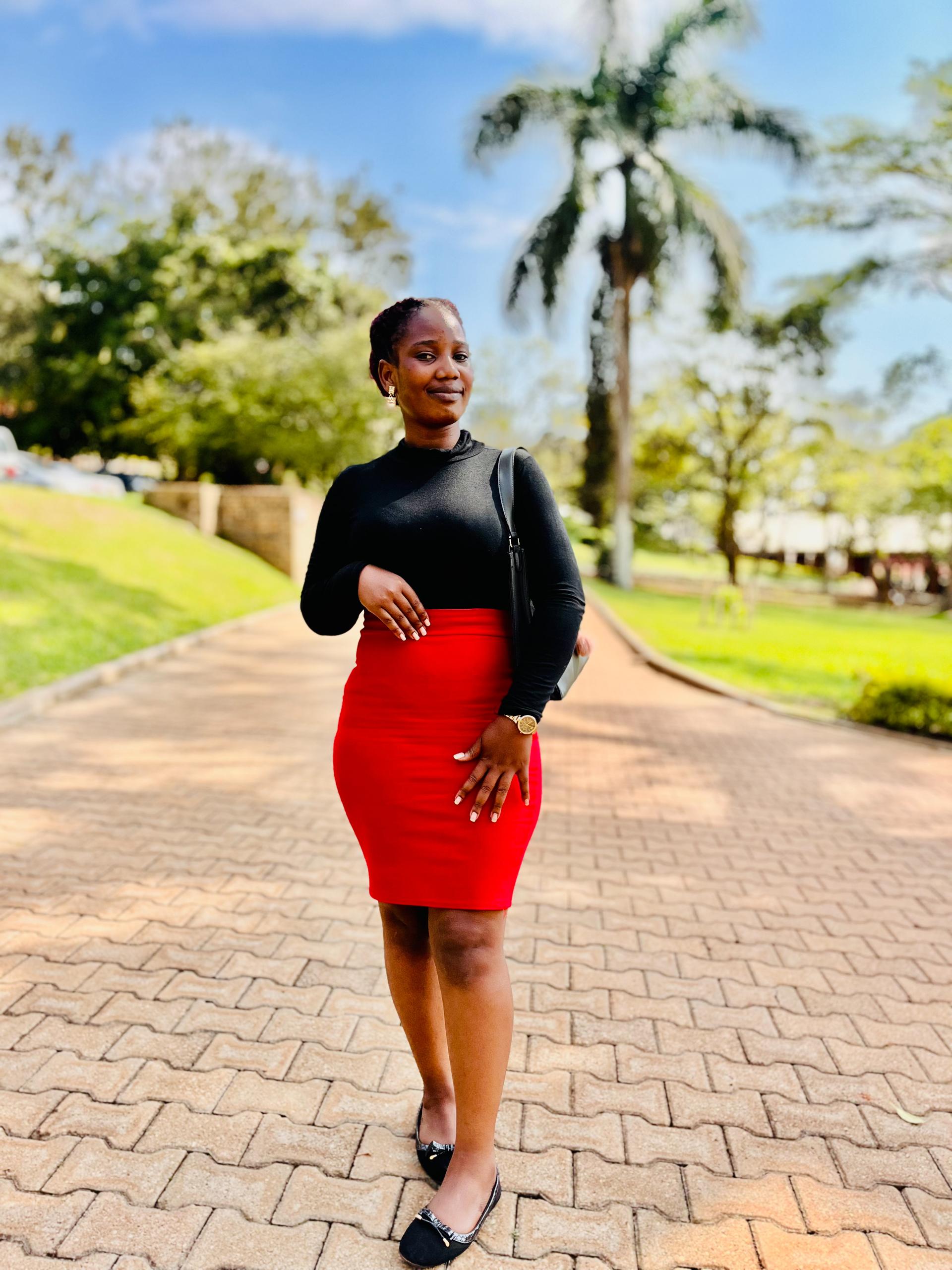 Sanyu Bridget Kiwala, a recent procurement and logistics graduate