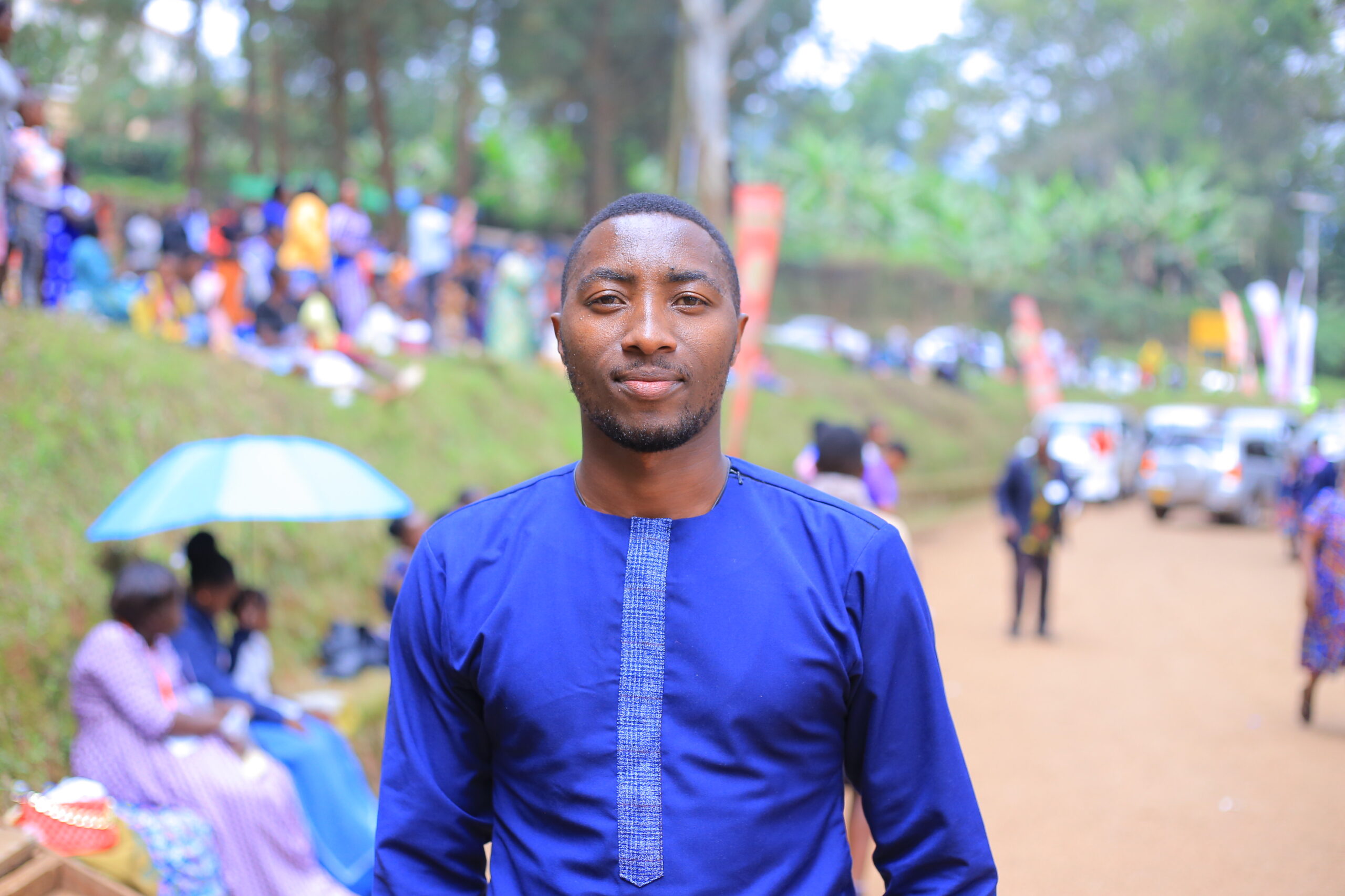 Natukunda Joshua Bihabwa, who calls himself “a son of the ground,” joined the convention, seeking spiritual renewal.