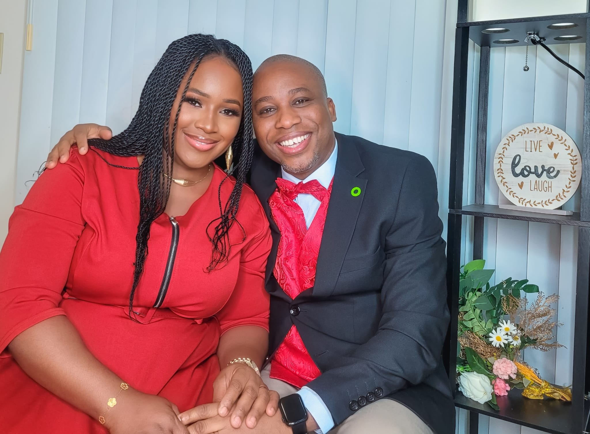 Prisca Adaeze Nenger and her husband, Jerome Aondongu Nenger