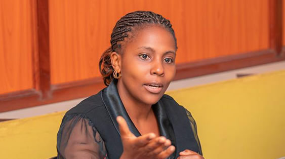 Lilian Etot Tushabe said she sees herself as the bridge between science and society.