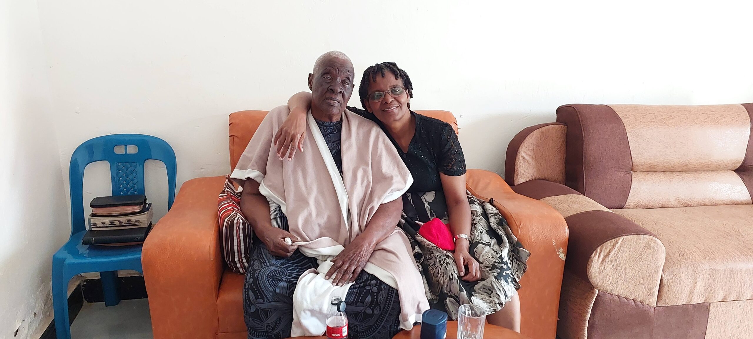 Kukunda Elizabeth Bacwayo with her mother, Beatrice, in Sheema District on Jan. 1, 2026. 