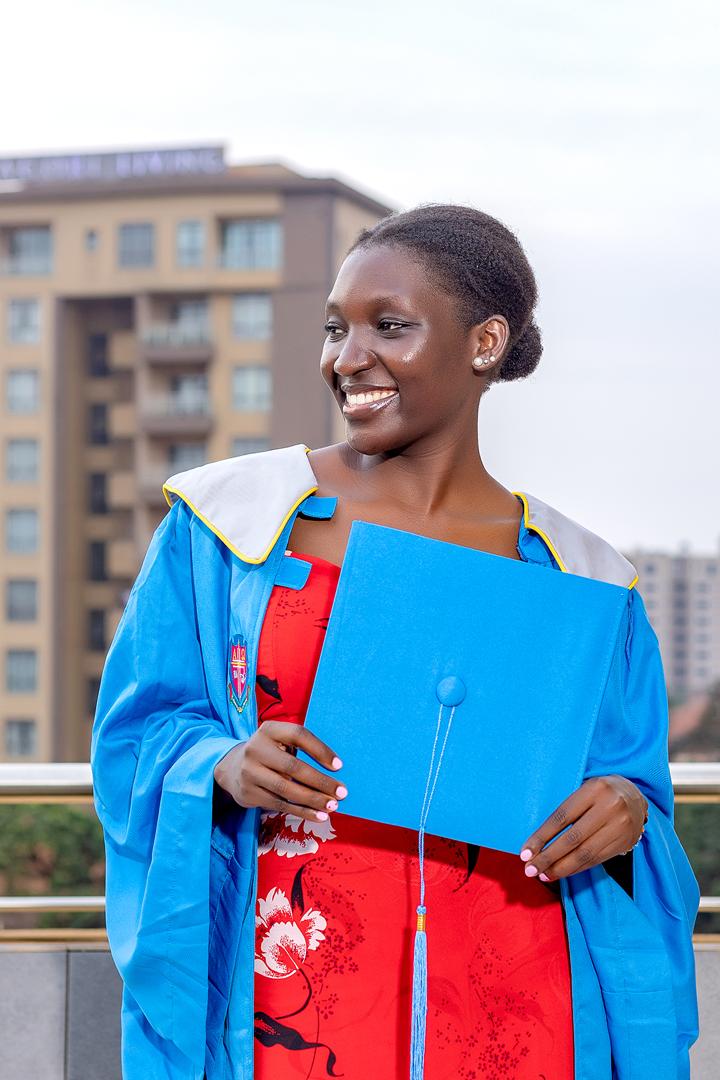 Ann Nambuya hopes to become an auditor