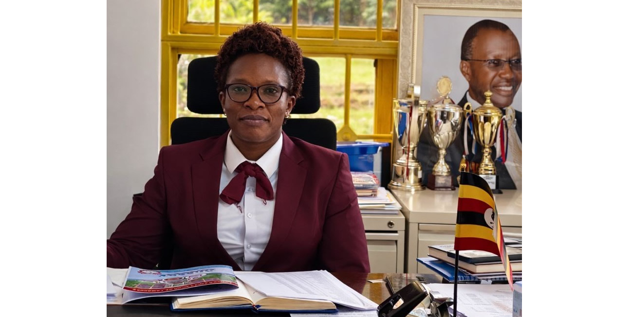 Mrs. Rose Kintu Galabuzi, the headmistress of London College of St. Lawrence