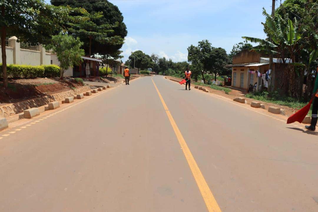 The upgraded Entebbe Pediatric Hospital Access Road.