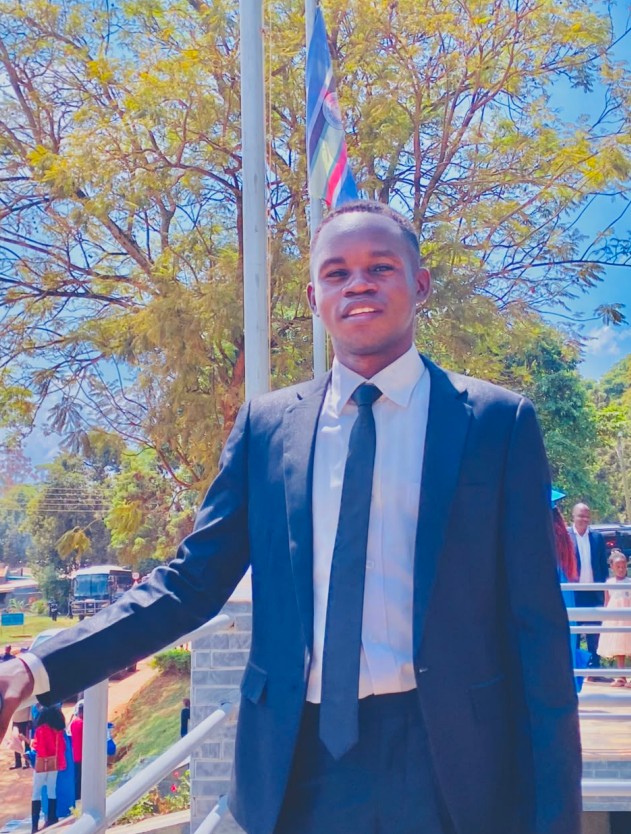 Sunday Patrick Jamunda when still a student at UCU